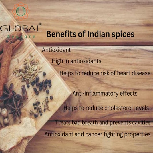 Benefits of Indian spices PPT