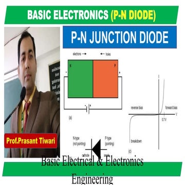 PN JUNCTION DIODE IN हिंदी|FORWARD AND REVERSE BIASED OF DIODE|BASIC ELECTRON...