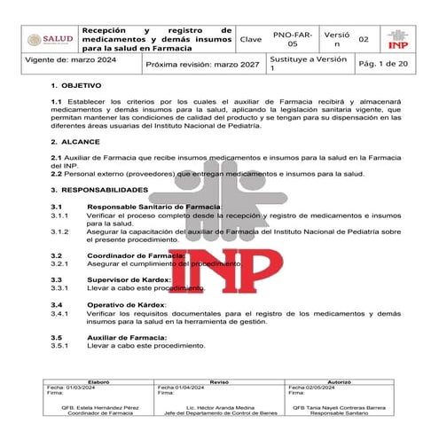 PROCEDIMIENTO NORMALIZAD DE OPERACION INPER05.docx