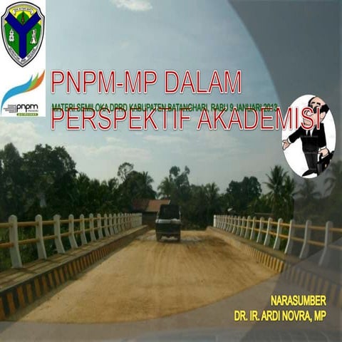 PNPM-MP dari perspektif akademisi