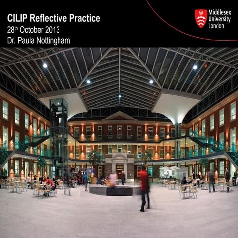 PN Reflective Practice CILIP 2013 slideshare