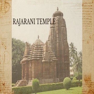 Rajarani temple history 