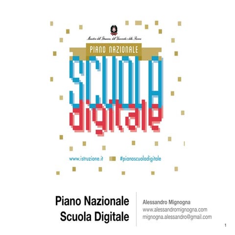 Piano Nazionale Scuola Digitale