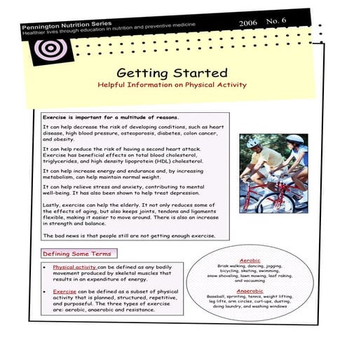 How to get started with exercise 