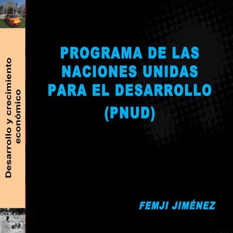 PROGRAMA DE LAS NACIONES UNIDAS PARA EL DESARROLLO | PPT