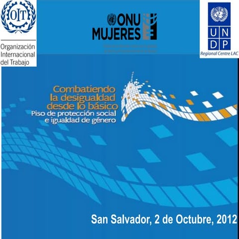 Pnud presentacion documento el salvador octubre 2012