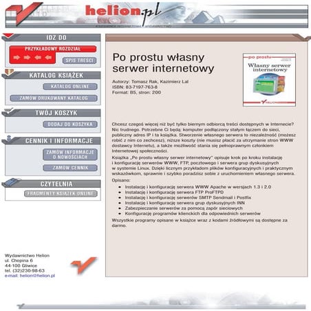 Po prostu własny serwer internetowy