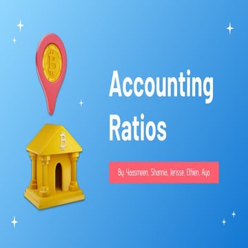POA Presentation on Accounting Ratios Simple | PDF