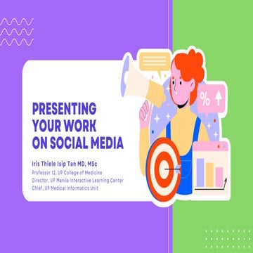 POA: Presenting Your Work on Social Media