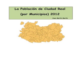 Población de Ciudad Real por munici...