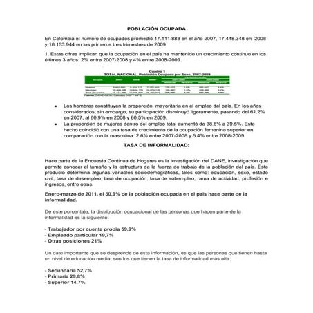 Clases de población