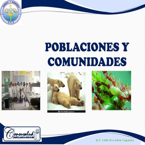 Población y comunidades