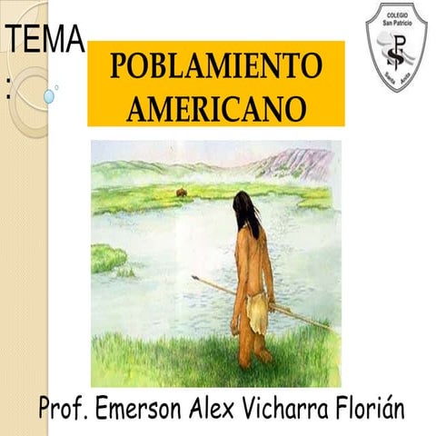 Poblamiento Americano