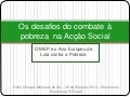 Ano Europeu de Luta contra a Pobreza - Acção Social - Margarida Neto
