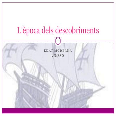 èPoca dels descobriments