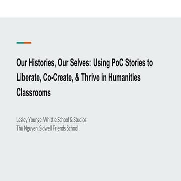 POCC 2019 - Lesley Younge and Thu Nguyen