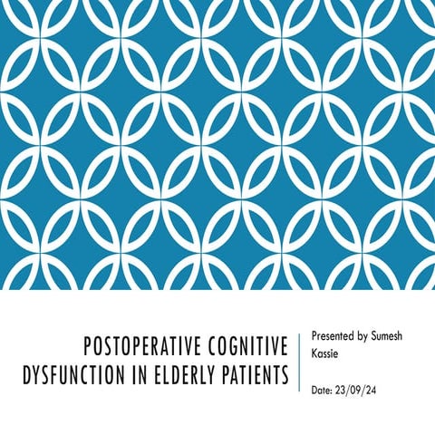 POCD_Presentation Postop Cognitive Dysfunction.pptx