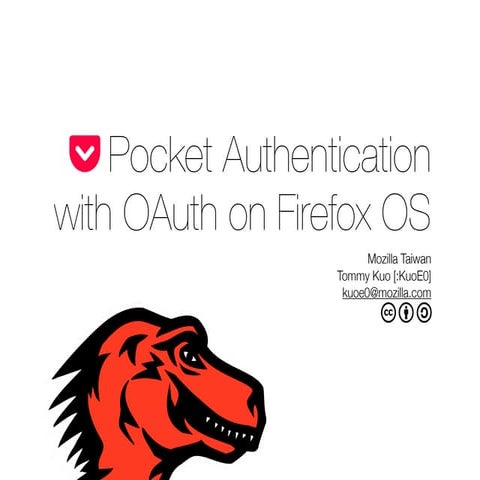 Pocket Authentication with OAuth on Firefox OS