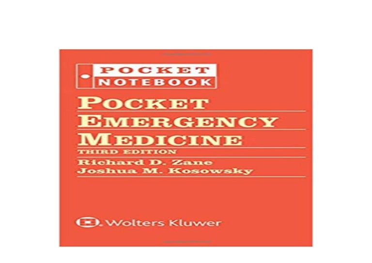 epub_ library Pocket Emergency Medicine Pocket Notebook Series Third…