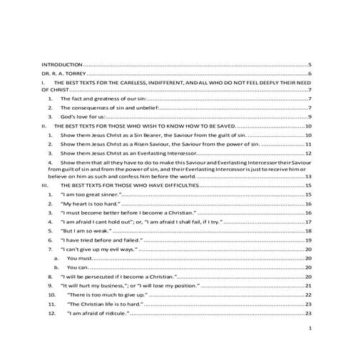 Pocket Guide for Christian Workers