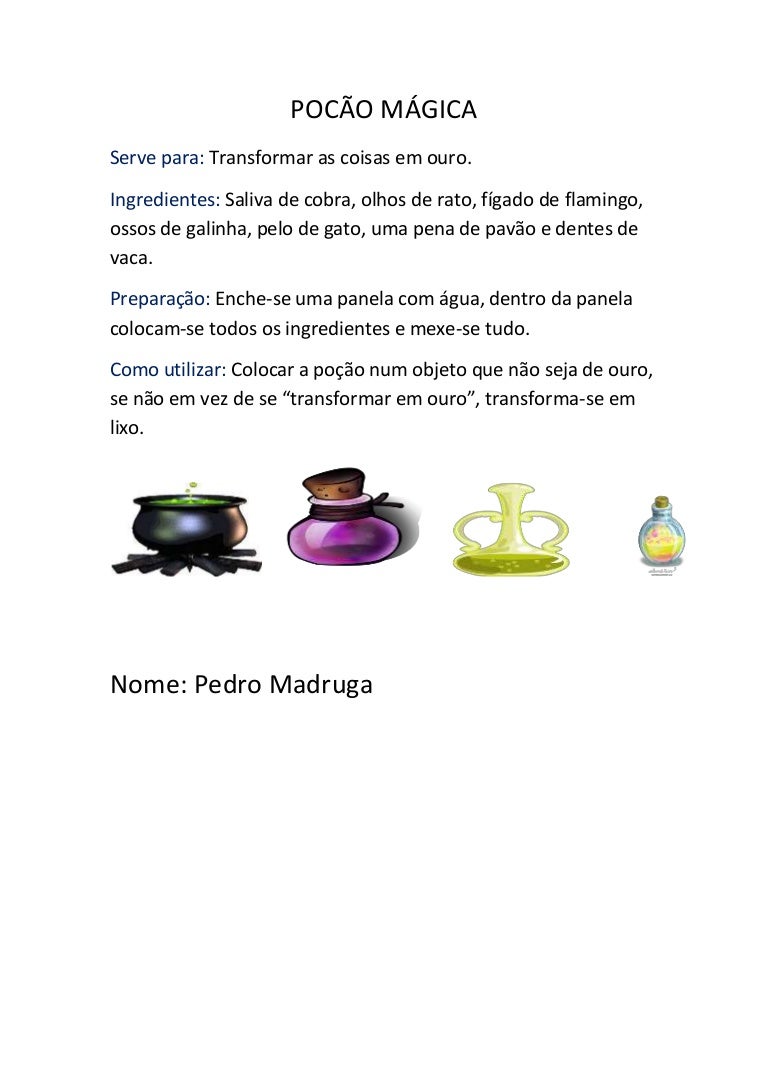Pocão mágica pedro madruga Pocão mágica pedro madruga