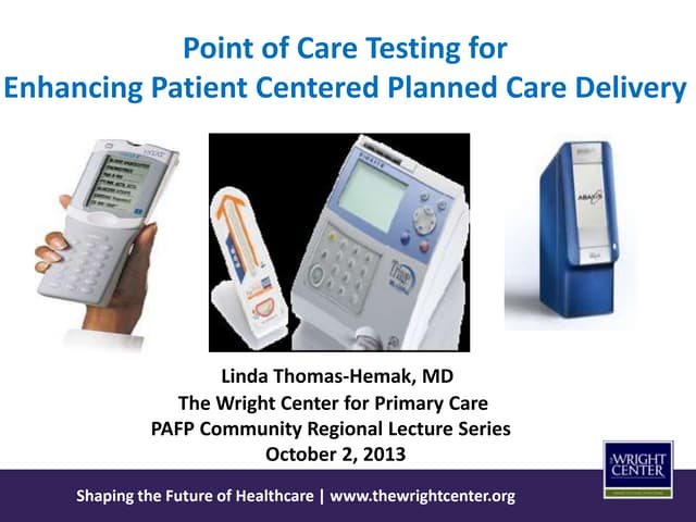 Point of care testing | PPT