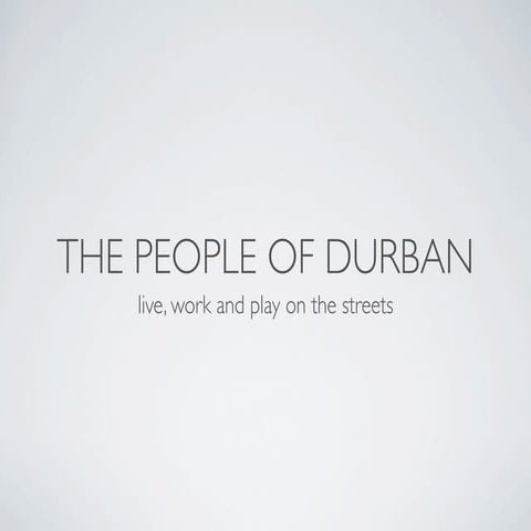 People of Durban