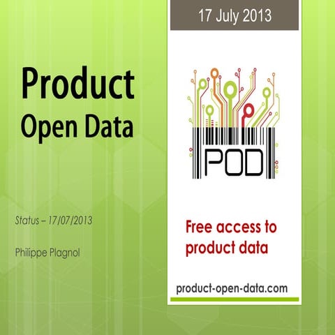 Pod status-2013.07.17 01