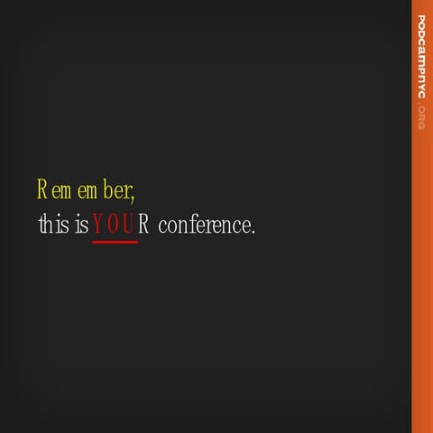 Podcamp Template