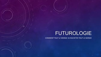 Futurologie : comment tout le monde va racheter tout le monde
