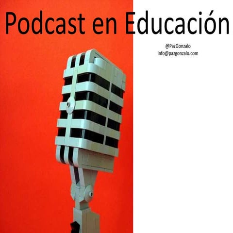 Podcast en educación