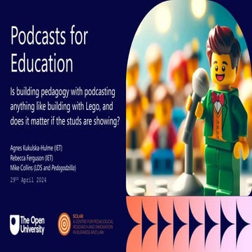 Podcasts as pedagogy: integrating podcasts in teaching and learning