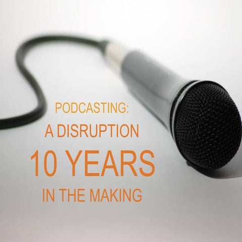 Podcasting: A Disruption 10 Years in the Making