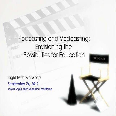 Podcasting for flight techs2011