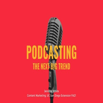 Podcasting The Next Big Trend in Content Marketing