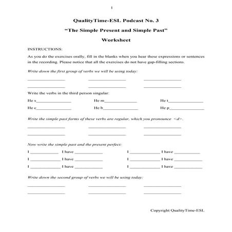 Podcast worksheet simple present_simple_past_-_worksheet