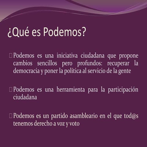 Estatutos de podemos | PDF