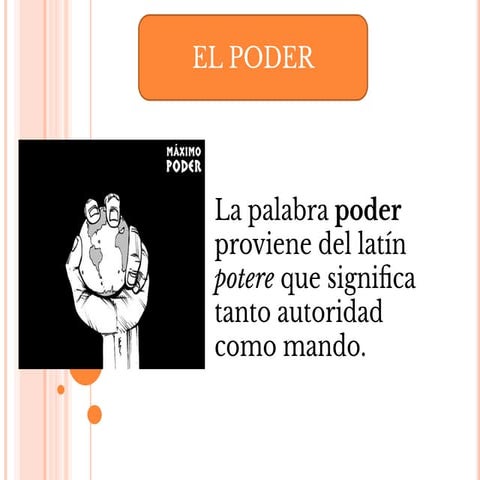 Relaciones de poder | PPTX