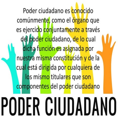 Poder ciudadano