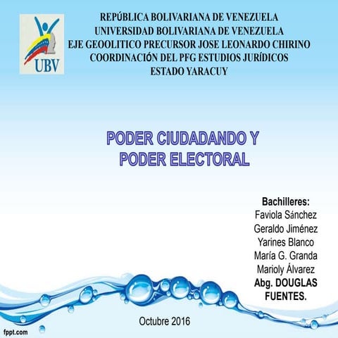 Derechos y deberes en la Constitucion de Venezuela | DOCX
