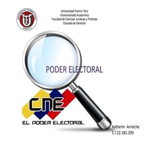Poder electoral