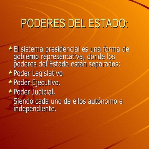 Poderes Del Estado