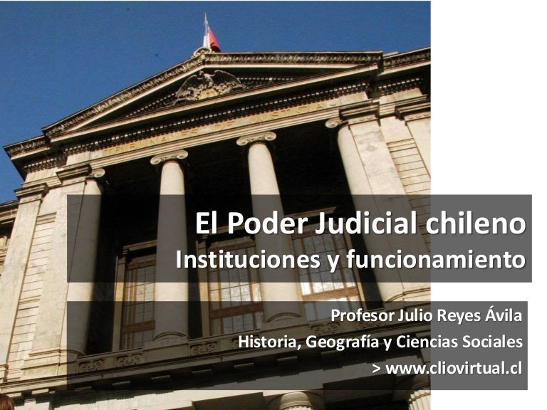 Poder Judicial en Chile