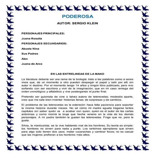 Poderosa | DOCX