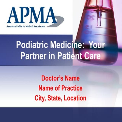 Podiatric medicine