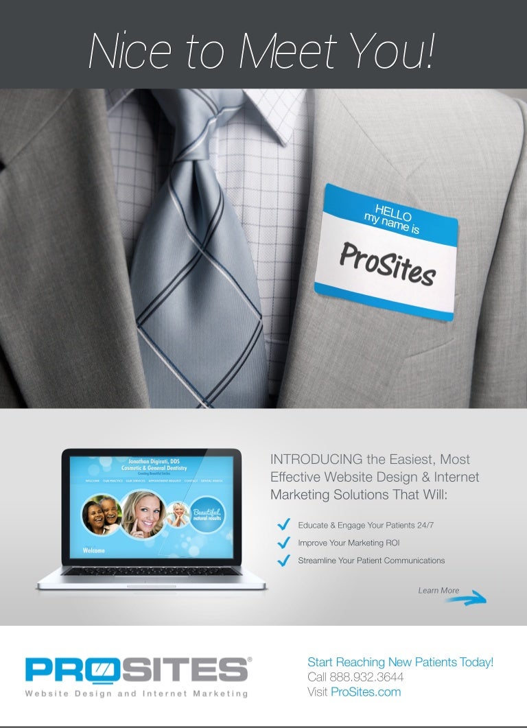 Introductory Ad in Podiatry Management Magazine