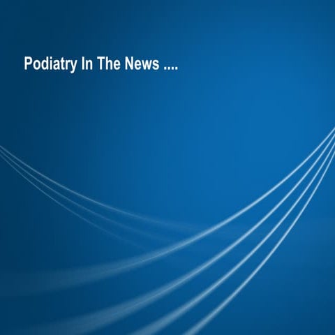 Podiatry News