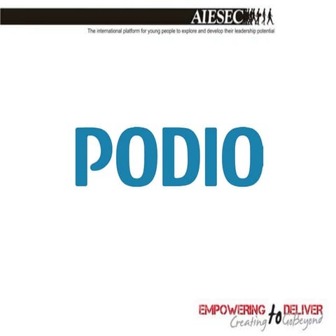 Podio training basic