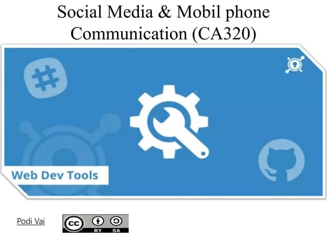 Podi vai web tools