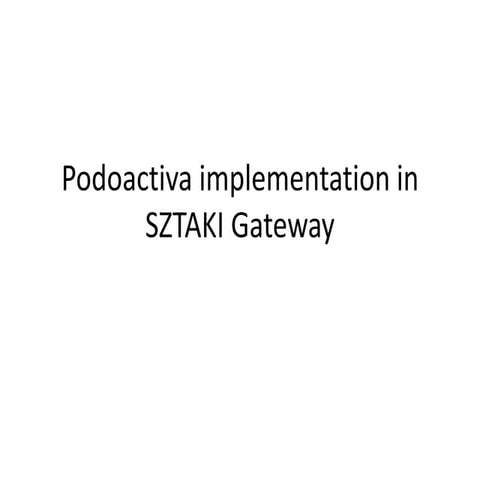 Podoactiva